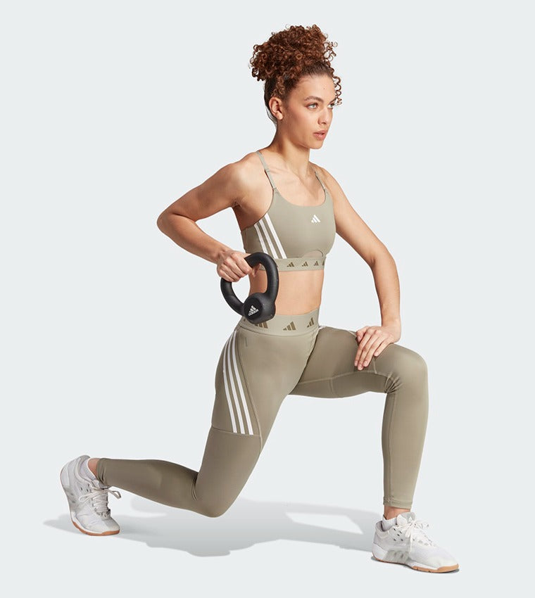 ADDIDAS SPORTS BRA FOR WOMEN IN GREY COLOR