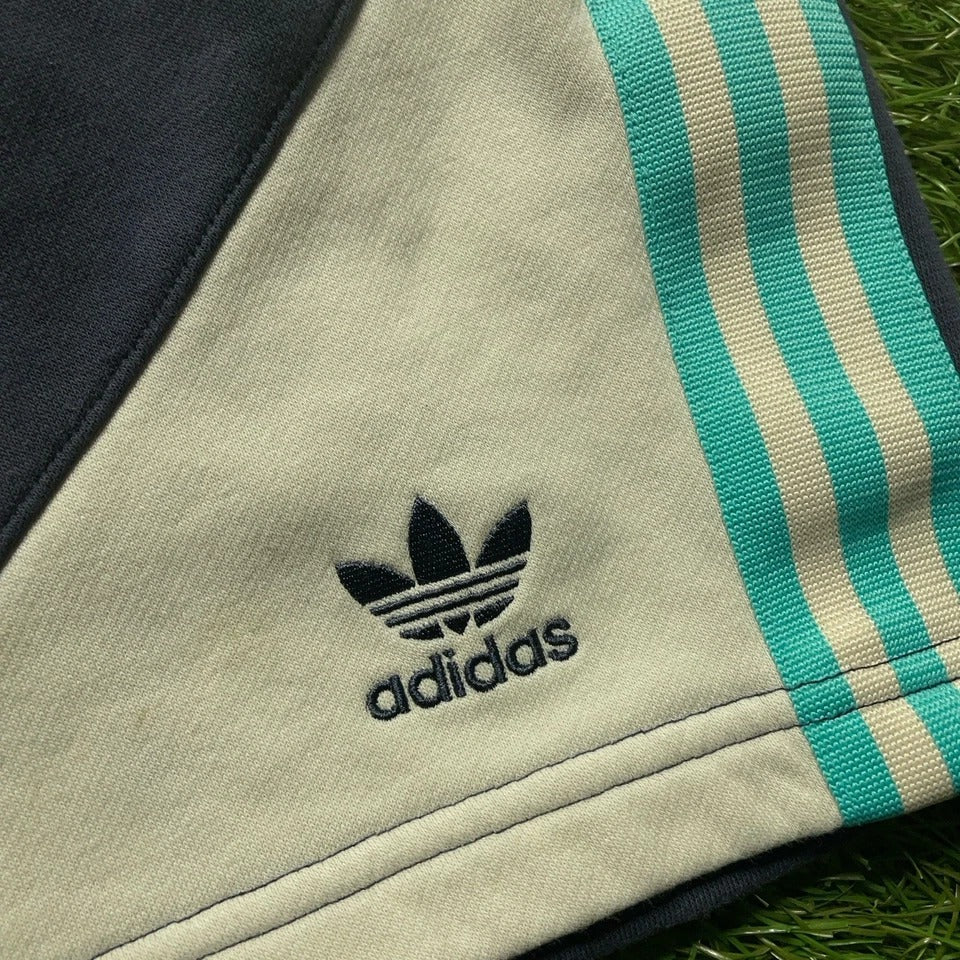 adidas Originals Men's Superstar Fleece Shorts, Navy/ Wonder White 2XL