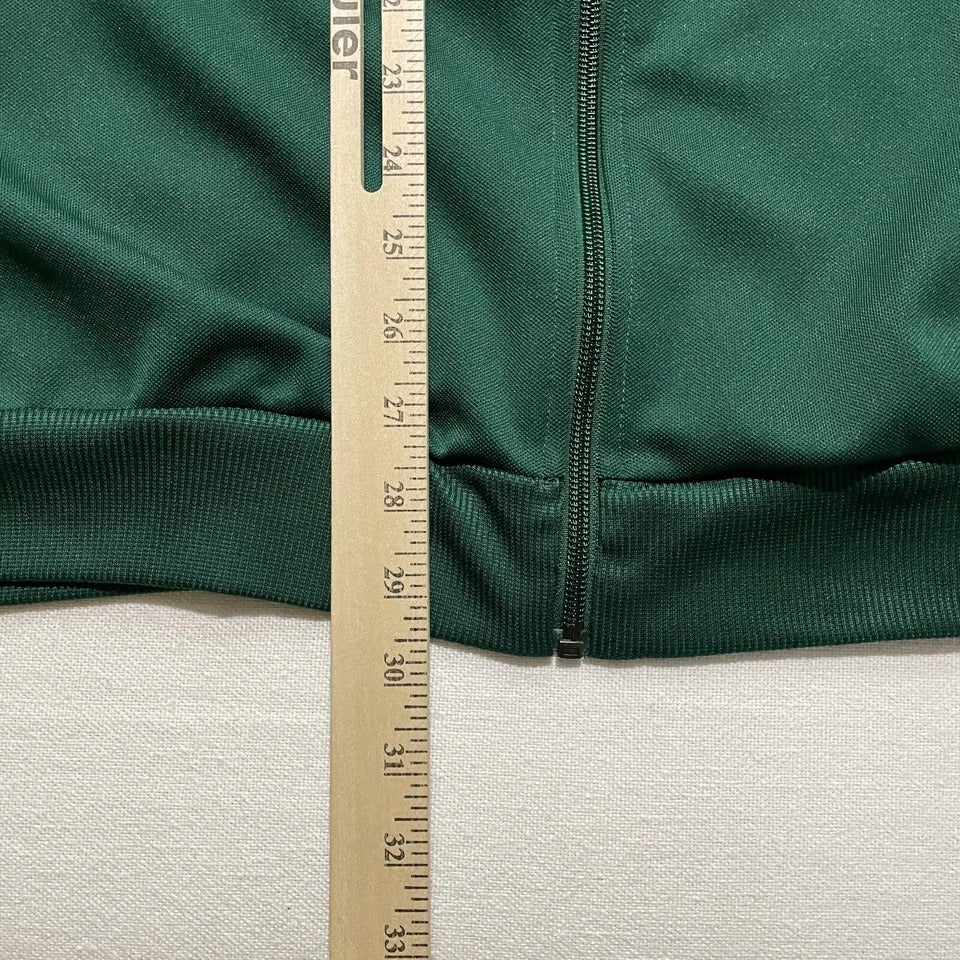 Adidas Tracksuit Jacket Pants Green Trefoil 3 Stripe Classic Men 2XL Retro 2010s