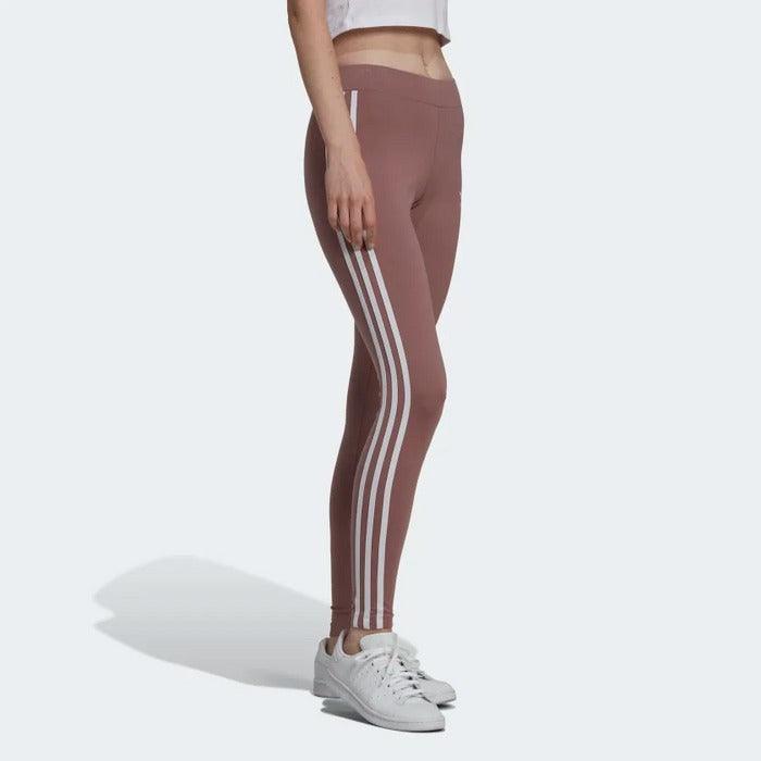 Adidas Women's Adicolor Classics 3 Stripes Tight Leggings - Purple by ADIDAS