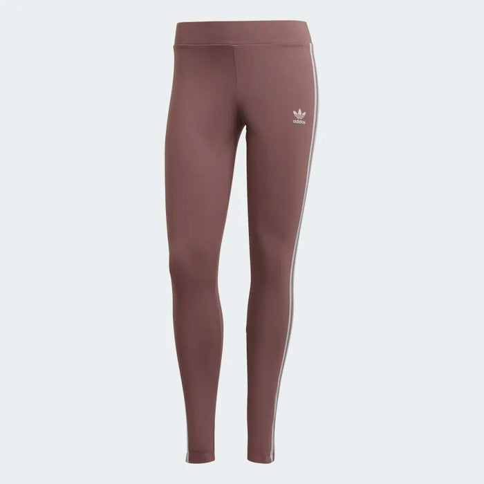 Adidas Women's Adicolor Classics 3 Stripes Tight Leggings - Purple by ADIDAS