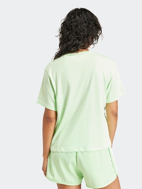 adidas Originals Green Adicolor Trefoil Boxy T-Shirt