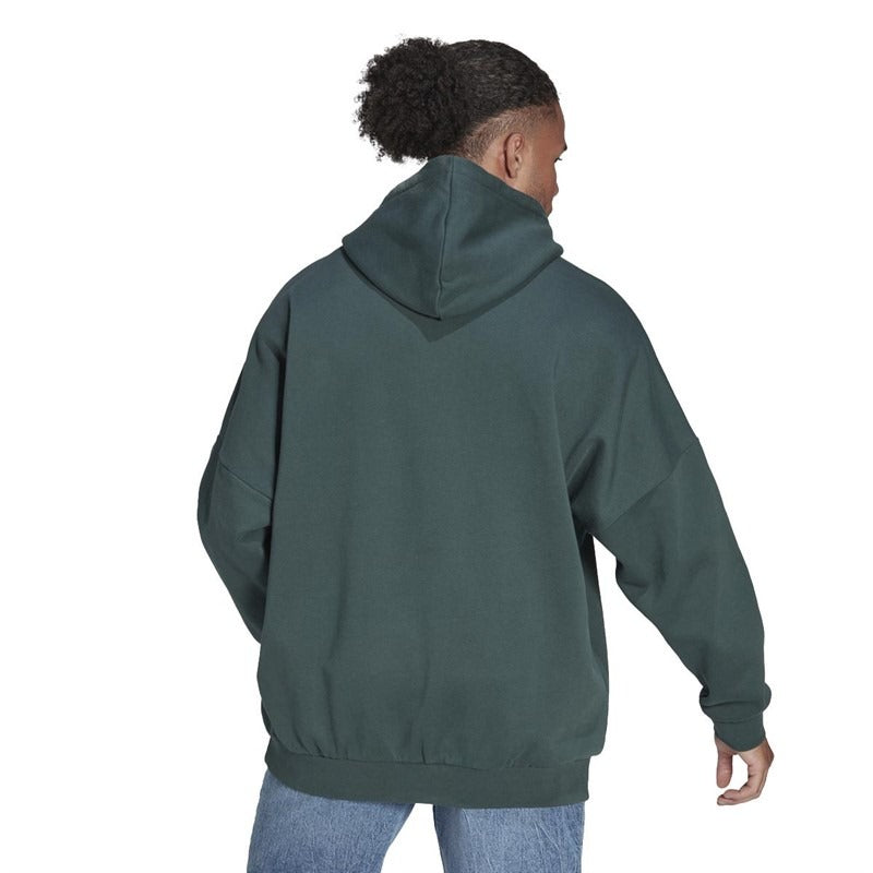 didas Originals Mens Rekive Fb Graphic Hoodie Mineral Green