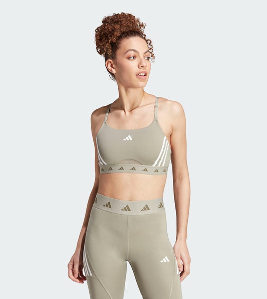 ADDIDAS SPORTS BRA FOR WOMEN IN GREY COLOR