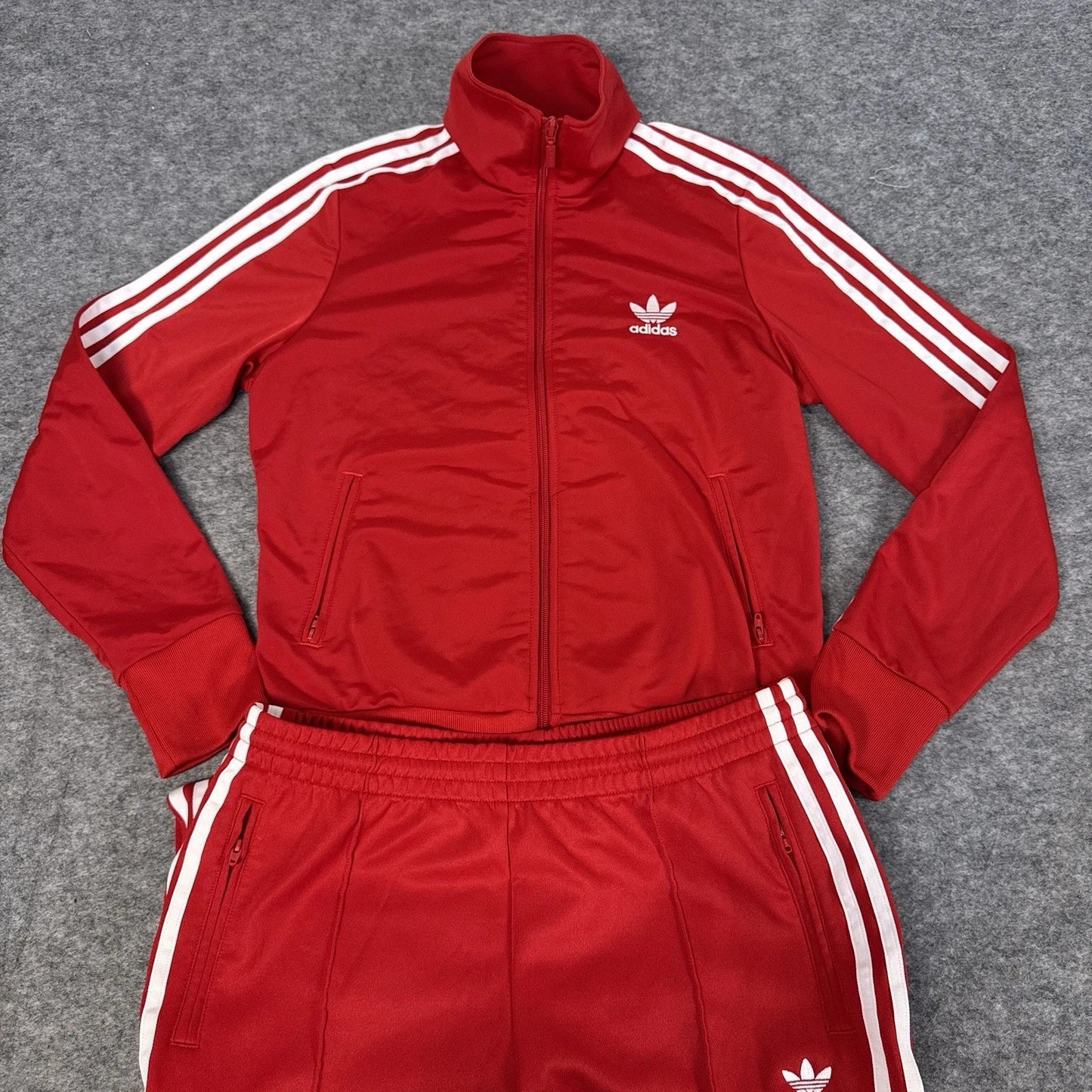 Adidas Track Suit Mens Medium Originals Beckenbauer Retro Trefoil 3 Jacket Pants