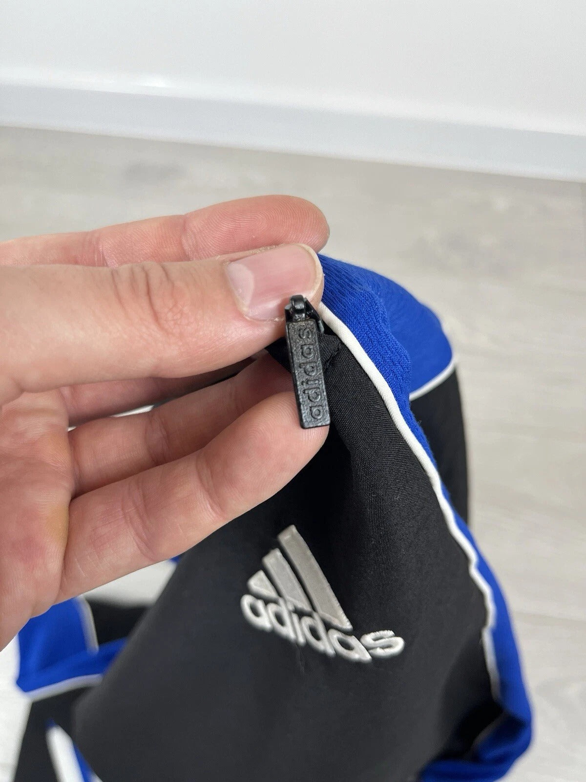 Adidas Vintage 90s Blue Tracksuit Pants Jacket M Size Mens