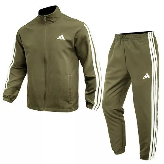 Adidas 3S Woven Training Track Suit Men's Sportswear Jacket Pants AsiaFit JI8850