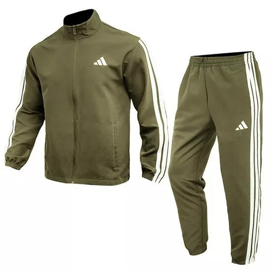 Adidas 3S Woven Training Track Suit Men's Sportswear Jacket Pants AsiaFit JI8850