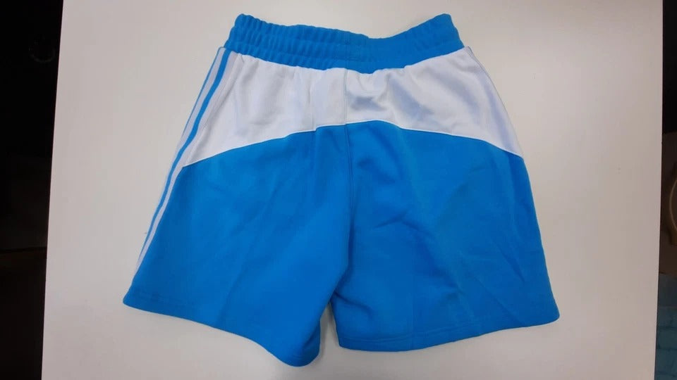 ADIDAS Originals Superstar Fleece Mens Shorts, Sky Rush/White, Choose Size, NEW!