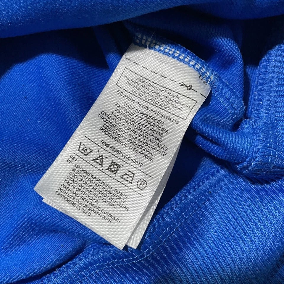 Adidas Tracksuit Jacket Pants Blue Trefoil 3 Stripe Classic Men 2XL Retro 2010s